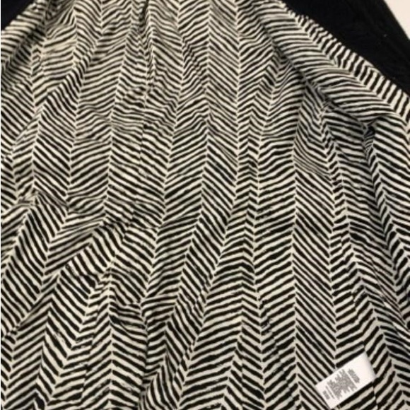 Juicy Couture Black Wool Toggle Peacoat Sz Lg - Picture 3 of 4